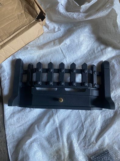 Cast iron fire front