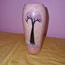 Hand carved African Soapstone vase Image 2