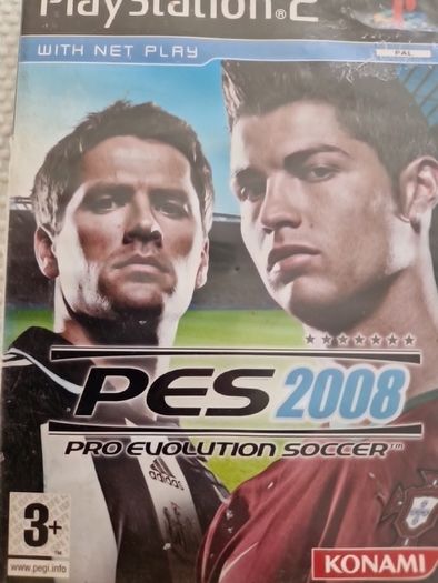 PES 2008 Pro Evolution Soccer PlayStation2 Ps2 Games Original