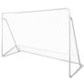 Football Goal Nets Steel 2 pcs 240x90x150 cm Image 2