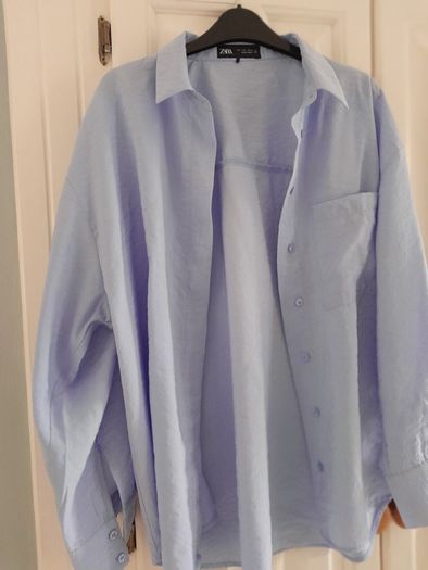 ZARA Blue Over Shirt.