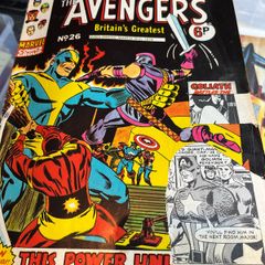 Marvel UK The Avengers No 26 1974
