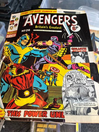 Marvel UK The Avengers No 26 1974