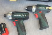 metabo  10.8v Combi drill &amp; impact driver twin kit