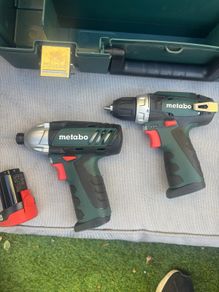 metabo  10.8v Combi drill & impact driver twin kit
