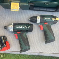 metabo  10.8v Combi drill & impact driver twin kit