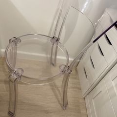 clear chair