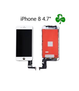 For Apple iPhone 8 LCD Touch Screen Display Digitizer Glass Assembly Unit White