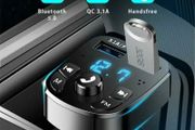 Bluetooth Car MP3 FM Wireless Transmitter Dual USB 3.1A Charger Kit Handsfree