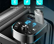 Bluetooth Car MP3 FM Wireless Transmitter Dual USB 3.1A Charger Kit Handsfree
