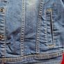 Fitted denim jacket Image 6
