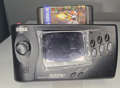 Sega Genesis Nomad with Flash Cart
