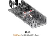 Star Wars Death Star Trench Run Chase Lego Compatible