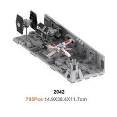 Star Wars Death Star Trench Run Chase Lego Compatible
