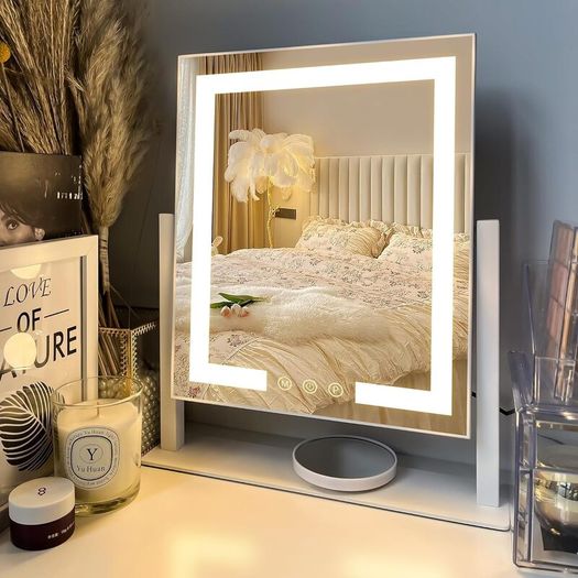 LED Makeup Vanity Mirror - 3 Lighting Modes Dimmable - Brand New