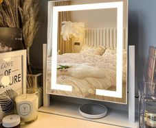 LED Makeup Vanity Mirror - 3 Lighting Modes Dimmable - Brand New