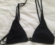 Primark Black Lace Swimming bra size UK 8