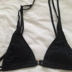 Primark Black Lace Swimming bra size UK 8