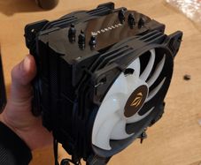 Forgeon Air Solarian 5 Pipes 2x120mm ARGB CPU Cooler Black