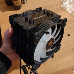 Forgeon Air Solarian 5 Pipes 2x120mm ARGB CPU Cooler Black