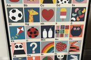 Lorna Freytag alphabet framed print