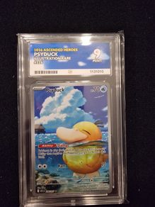 pokemon psyduck illustration rare ascended hero's ace 9