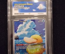 pokemon psyduck illustration rare ascended hero's ace 9