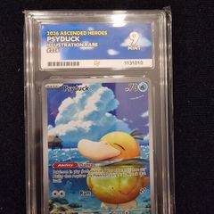 pokemon psyduck illustration rare ascended hero's ace 9