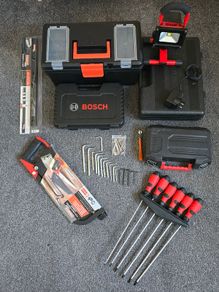 Various tools & carry box