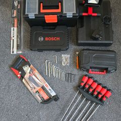Various tools & carry box