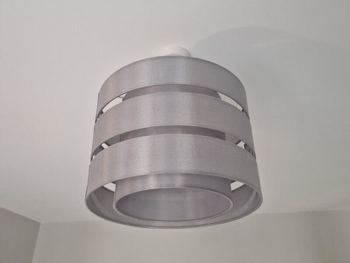Lamp shade grey / ceiling light