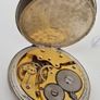 Antique Early 1900s Silver Pocket Watch Swiss made Image 10