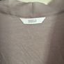 Taupe sheer sleeve top Image 2