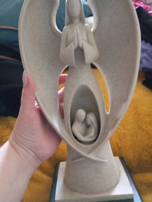 Sandstone Angel ornament