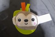 baby monkey wrist rattle /teether