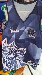 Dublin Wolves Tag Rugby Union Jersey Vest (Adult Small) FREE POST