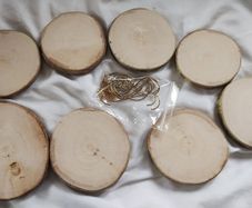 8 Sycamore Blanks with Hangers (25333)