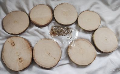 8 Sycamore Blanks with Hangers (25333)