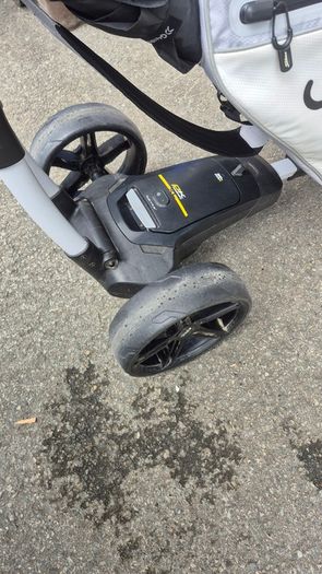 Powerkaddy FX3 Trolley and Titleist Stadry waterproof Cart Bag
