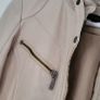 CARLA F 100% Lamb Skin biker style leather jacket Sz 36 (Fit 8-10UK) - Rrp 350 (New) Image 4