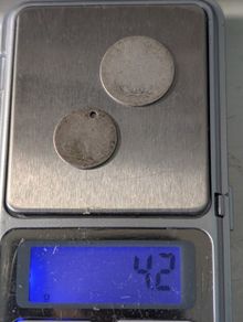 UK Silver coins for the pot.