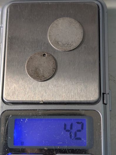 UK Silver coins for the pot.