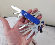 Vintage Victorinox Champion 1980s Collectable Swiss Army Knife Discontinued