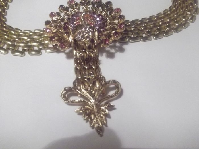 a vintage gold colour penden
