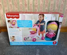 Fisher-Price Princess Mommy Baby Walker & Doll Set