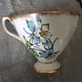 Vintage American State Flower Series Fine Bone China Teacups Image 9