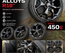 Audi S1 A1 Alloys R18 5x100