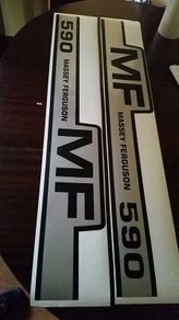 massey ferguson 590 decals