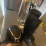 Horse riding helmet and boots Image 2