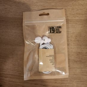 Mitec Wired White Earphones With Microphone Included